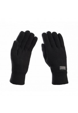 Thinsulate Knitted Gloves by MRK Black