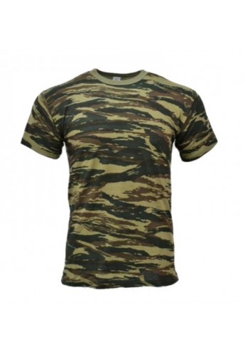T-shirt Greek Army Camo