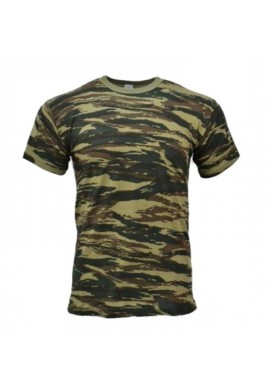 T-shirt Greek Army Camo Oversize