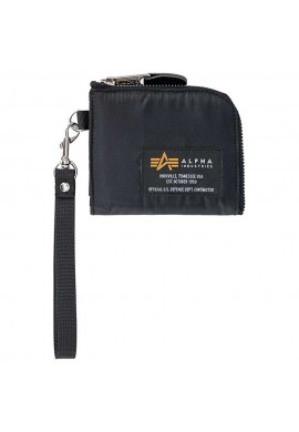 Alpha Industries Label Wallet Black