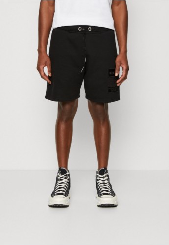 Alpha Industries Patch Short LF Shorts Black - soldiers