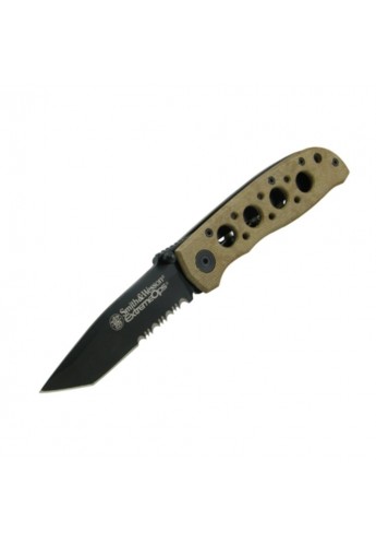 Smith & Wesson Extreme Ops Desert Tan Handle knife