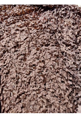 Desert Variation Shade Netting 2x6 Dark Mocha/Brown Dense 80% Shading