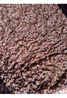 Desert Variation Shade Netting 2x6 Dark Mocha/Brown Dense 80% Shading