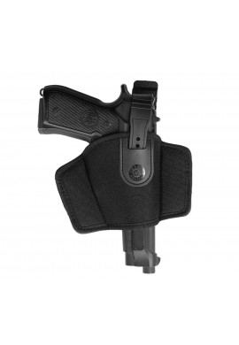 Discreet right-handed Cordura® FA2 black holster