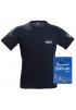 Μπλουζάκι Τ-Shirt Quick Dry Μονόχρωμο Αστυνομίας Μπλε